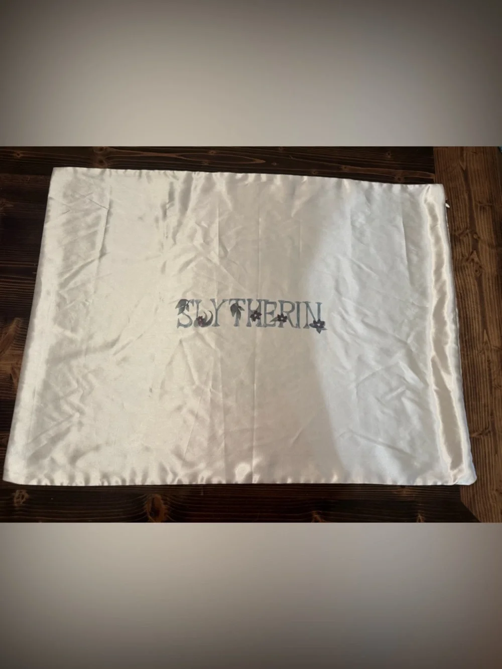 Harry‎ Potter for Kitsch Slytherin Satin Pillowcase